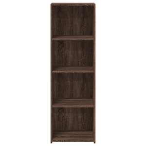 Skříň highboard hnědý dub 40 x 41 x 124 cm kompozitní dřevo - obrázek 4