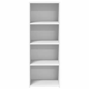 Skříň highboard bílá 45 x 41 x 124 cm kompozitní dřevo - obrázek 4
