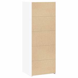 Skříň highboard bílá 45 x 41 x 124 cm kompozitní dřevo - obrázek 6