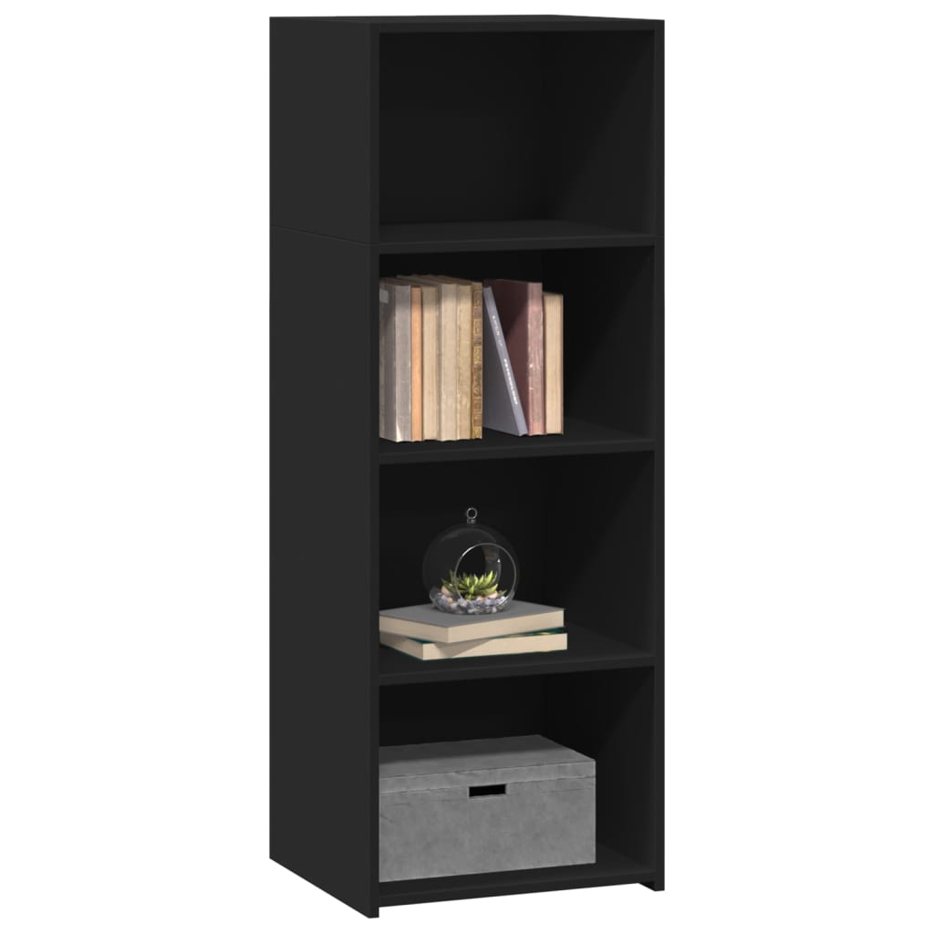 Thumbnail - vidaXL Highboard Schwarz 45x41x124 cm Holzwerkstoff