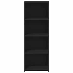 Skříň highboard černá 45 x 41 x 124 cm kompozitní dřevo - obrázek 4