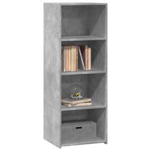 Skříň highboard betonově šedá 45 x 41 x 124 cm kompozitní dřevo - obrázek 3