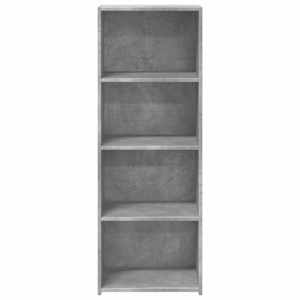 Skříň highboard betonově šedá 45 x 41 x 124 cm kompozitní dřevo - obrázek 4