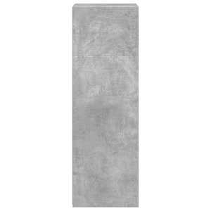 Skříň highboard betonově šedá 45 x 41 x 124 cm kompozitní dřevo - obrázek 5
