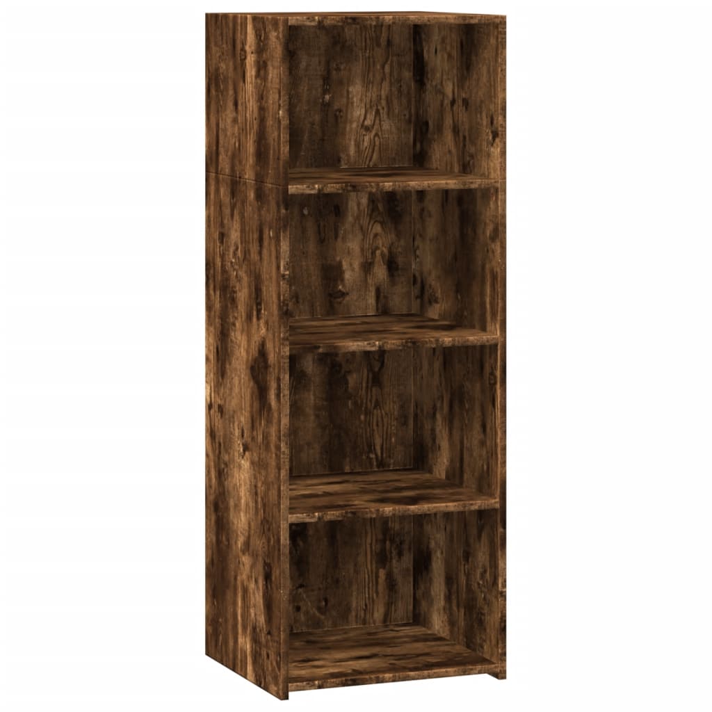 vidaXL Skříň highboard kouřový dub 45 x 41 x 124 cm kompozitní dřevo