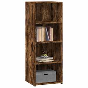 Skříň highboard kouřový dub 45 x 41 x 124 cm kompozitní dřevo - obrázek 3