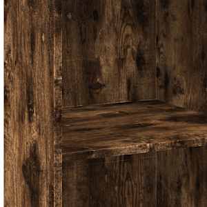 Skříň highboard kouřový dub 45 x 41 x 124 cm kompozitní dřevo - obrázek 7