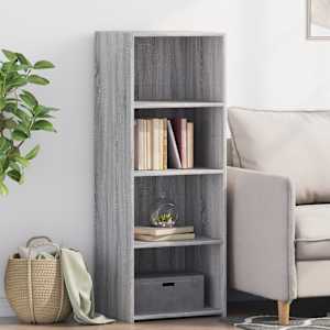 Skříň highboard šedá sonoma 45 x 41 x 124 cm kompozitní dřevo - obrázek 1