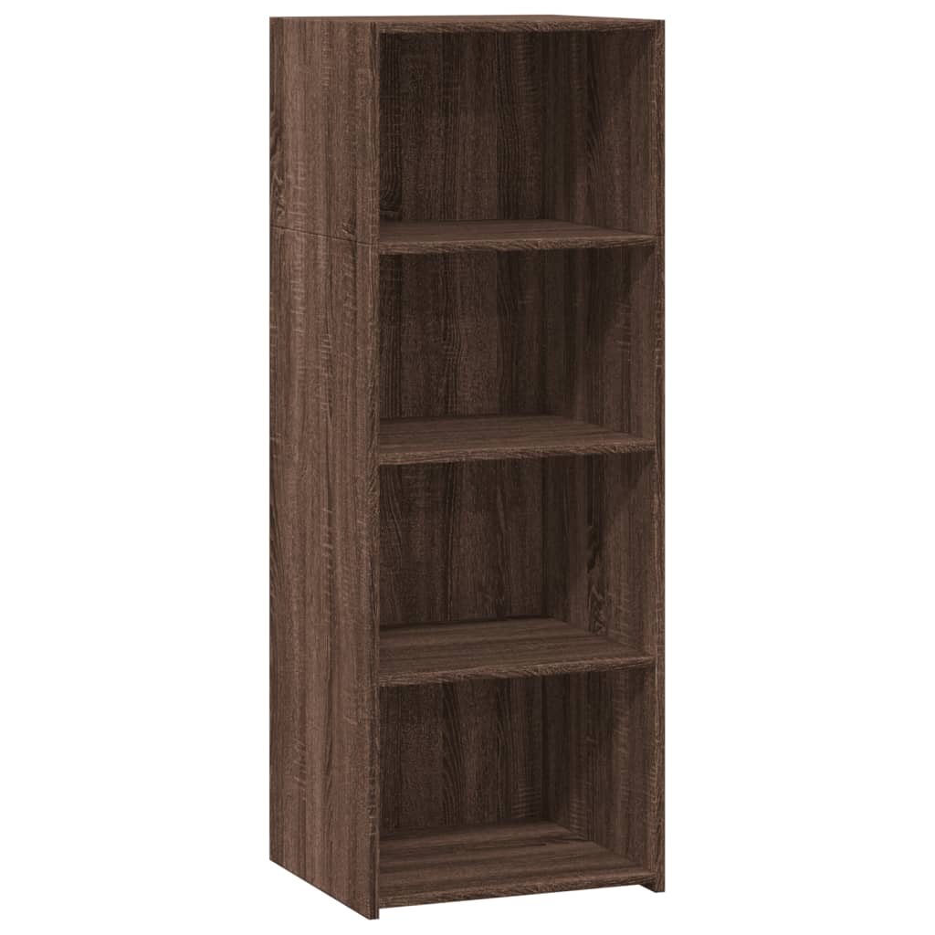 vidaXL SkĹ™Ă­Ĺ� highboard hnÄ›dĂ˝ dub 45 x 41 x 124 cm kompozitnĂ­ dĹ™evo