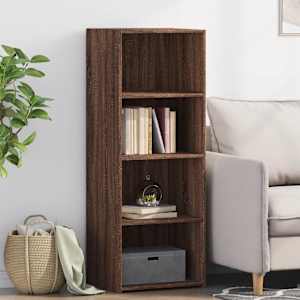 Visoka omara rjavi hrast 45x41x124 cm inženirski les