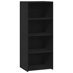Skříň highboard černá 50 x 41 x 124 cm kompozitní dřevo - obrázek 2