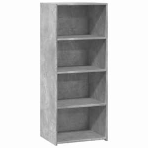 Skříň highboard betonově šedá 50 x 41 x 124 cm kompozitní dřevo - obrázek 2