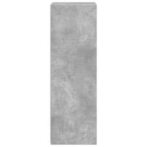 Skříň highboard betonově šedá 50 x 41 x 124 cm kompozitní dřevo - obrázek 5