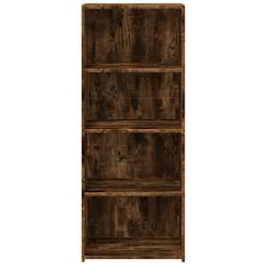 Skříň highboard kouřový dub 50 x 41 x 124 cm kompozitní dřevo - obrázek 4