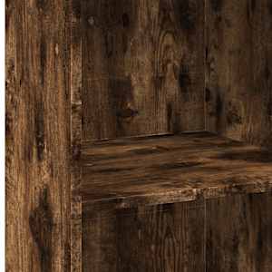 Skříň highboard kouřový dub 50 x 41 x 124 cm kompozitní dřevo - obrázek 7