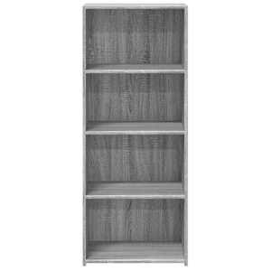 Skříň highboard šedá sonoma 50 x 41 x 124 cm kompozitní dřevo - obrázek 4