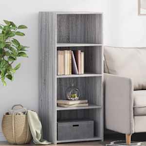 Skříň highboard šedá sonoma 50 x 41 x 124 cm kompozitní dřevo - obrázek 1