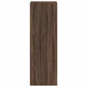 Skříň highboard hnědý dub 50 x 41 x 124 cm kompozitní dřevo - obrázek 5