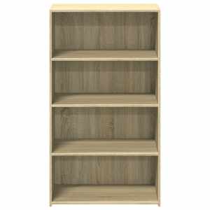 Skříň highboard dub sonoma 70 x 41 x 124 cm kompozitní dřevo - obrázek 4