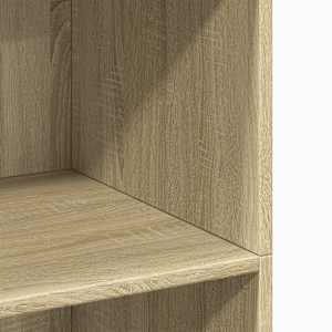 Skříň highboard dub sonoma 70 x 41 x 124 cm kompozitní dřevo - obrázek 7