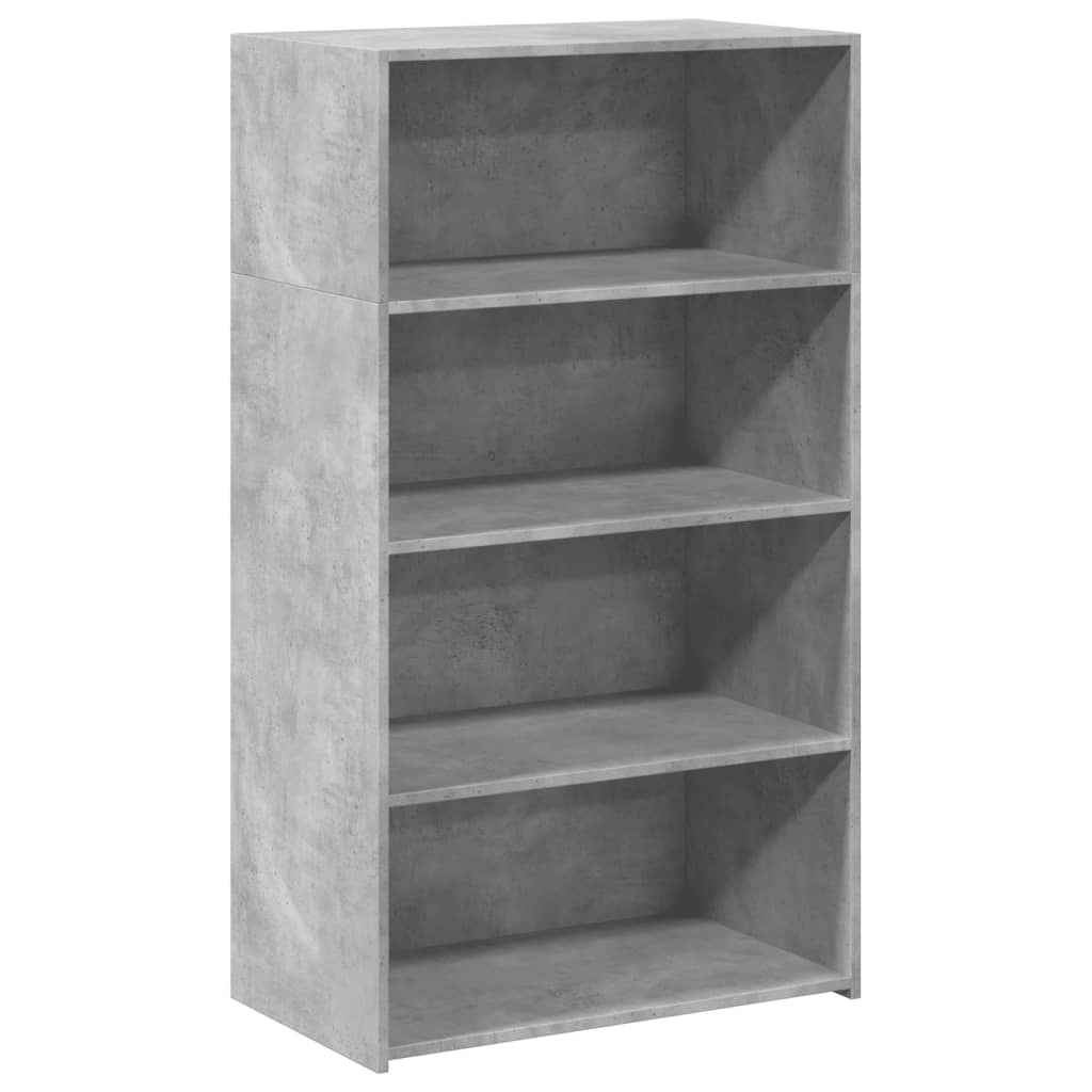 vidaXL SkĹ™Ă­Ĺ� highboard betonovÄ› ĹˇedĂˇ 70 x 41 x 124 cm kompozitnĂ­ dĹ™evo