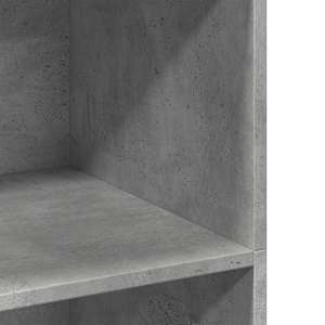 Skříň highboard betonově šedá 70 x 41 x 124 cm kompozitní dřevo - obrázek 7