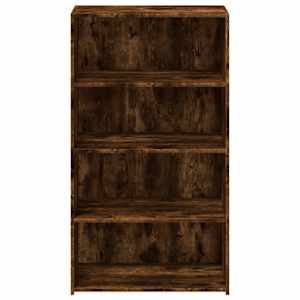 Skříň highboard kouřový dub 70 x 41 x 124 cm kompozitní dřevo - obrázek 4