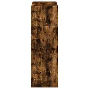 Skříň highboard kouřový dub 70 x 41 x 124 cm kompozitní dřevo - obrázek 5