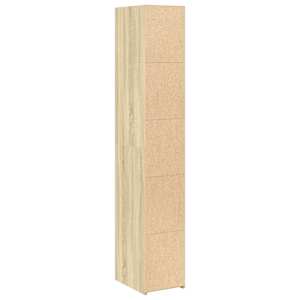 Skříň highboard dub sonoma 30 x 41 x 185 cm kompozitní dřevo - obrázek 6