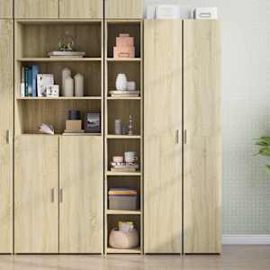 Skříň highboard dub sonoma 30 x 41 x 185 cm kompozitní dřevo