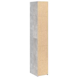 Skříň highboard betonově šedá 30 x 41 x 185 cm kompozitní dřevo - obrázek 6