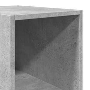 Skříň highboard betonově šedá 30 x 41 x 185 cm kompozitní dřevo - obrázek 7