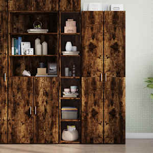 Skříň highboard dub sonoma 30 x 41 x 185 cm kompozitní dřevo - obrázek 1