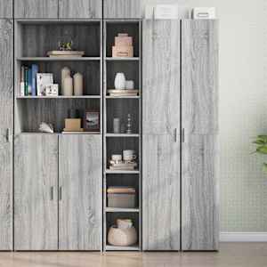 Skříň highboard šedá sonoma 30 x 41 x 185 cm kompozitní dřevo - obrázek 1