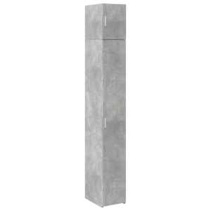 Úložná skříňka betonově šedá 30x42,5x225 cm kompozitní dřevo - obrázek 2