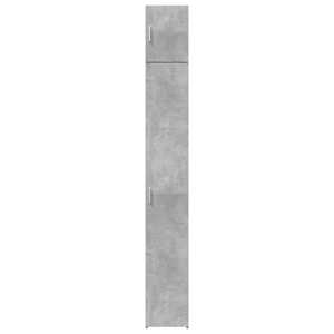Úložná skříňka betonově šedá 30x42,5x225 cm kompozitní dřevo - obrázek 4