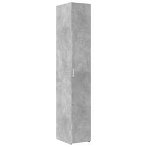 Úložná skříňka betonově šedá 30x42,5x225 cm kompozitní dřevo - obrázek 6