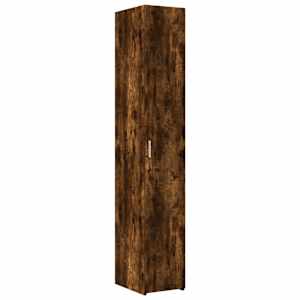 Úzká úložná skříňka kouřový dub 30x42,5x225 cm kompozitní dřevo - obrázek 6