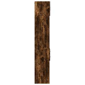 Úzká úložná skříňka kouřový dub 30x42,5x225 cm kompozitní dřevo - obrázek 7