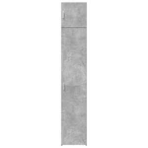 Úložná skříňka betonově šedá 40x42,5x225 cm kompozitní dřevo - obrázek 4