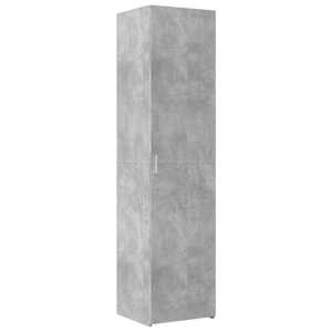 Úložná skříňka betonově šedá 45x42,5x225 cm kompozitní dřevo - obrázek 6