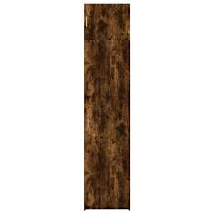 Úzká úložná skříňka kouřový dub 50x42,5x225 cm kompozitní dřevo - obrázek 4