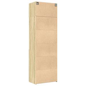 Úzká úložná dub sonoma 70x42,5x225 cm kompozitní dřevo - obrázek 8