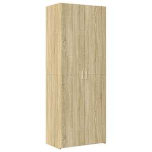Úzká úložná dub sonoma 70x42,5x225 cm kompozitní dřevo - obrázek 6