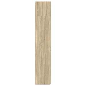 Úzká úložná dub sonoma 70x42,5x225 cm kompozitní dřevo - obrázek 7