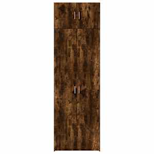 Úzká úložná kouřový dub 70x42,5x225 cm kompozitní dřevo - obrázek 4