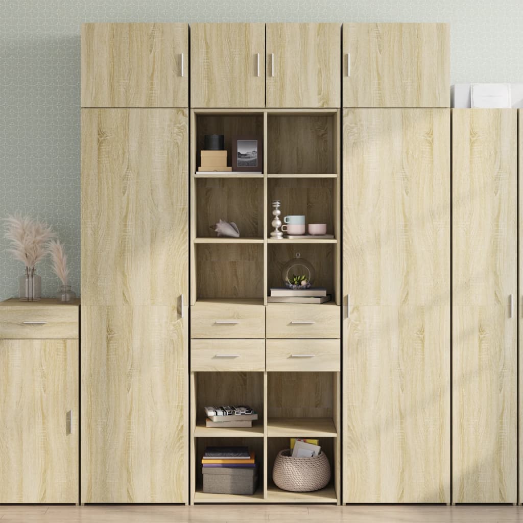 Hochschrank Sonoma-Eiche 70×42,5×225 cm Holzwerkstoff