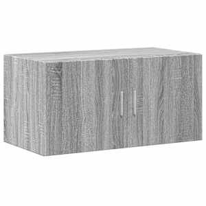 Úzká úložná šedá sonoma 80x42,5x225 cm kompozitní dřevo - obrázek 5