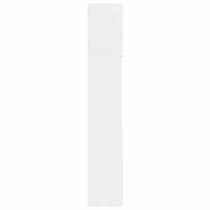 Skříň highboard bílá 80 x 42,5 x 249 cm kompozitní dřevo - obrázek 7