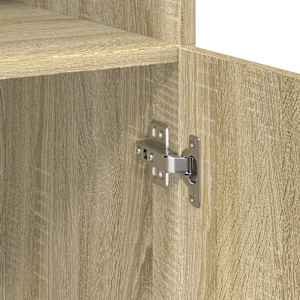 Skříň highboard dub sonoma 80 x 42,5 x 249 cm kompozitní dřevo - obrázek 10